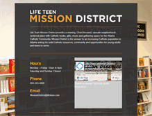 Tablet Screenshot of missiondistrictatl.com